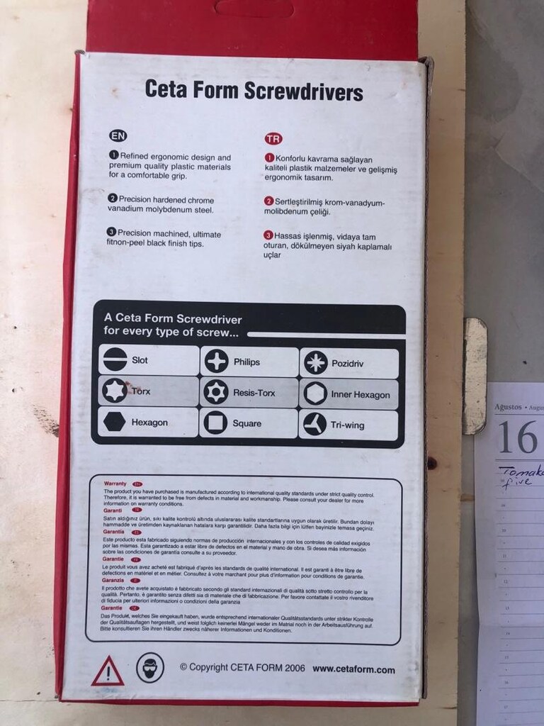 ceta form tornavida seti - 3