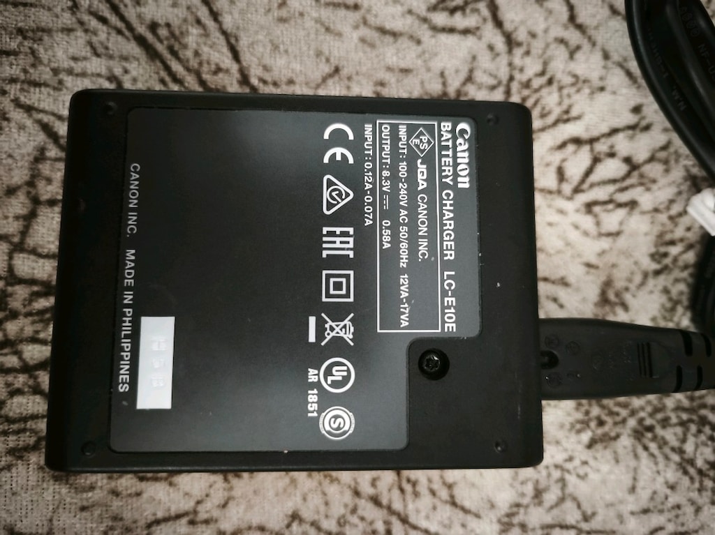 Canon LC-E10E fotoğraf makinesi şarj cihazı - 3