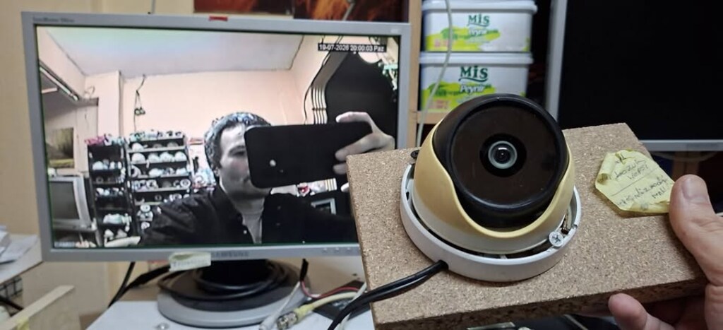 kamera analog modeli ledsiz dome 2, el notu oku - 5
