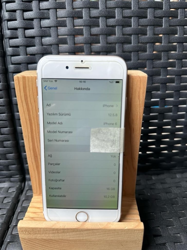 iPhone 6 16 GB Gold – İlk Sahibinden – %90 Pil – Tertemiz - 6