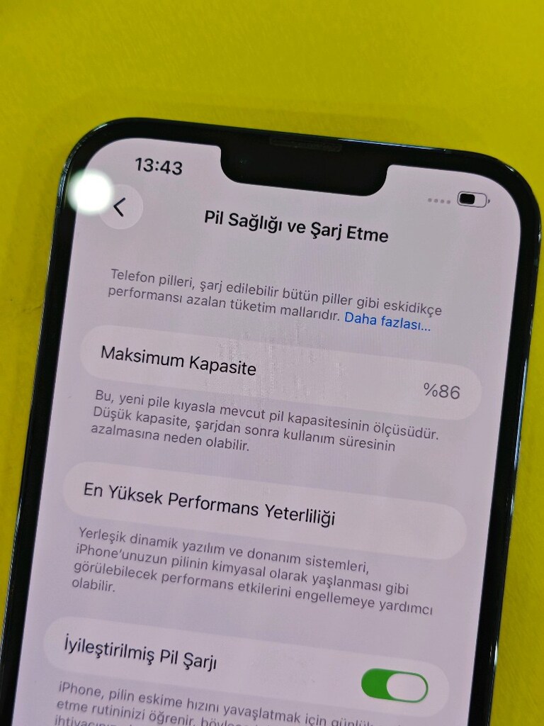 İPHONE 13 PROMAX 512 GB PİL 86 ORJİNAL HATASIZ DEĞİŞENSIZ - 7