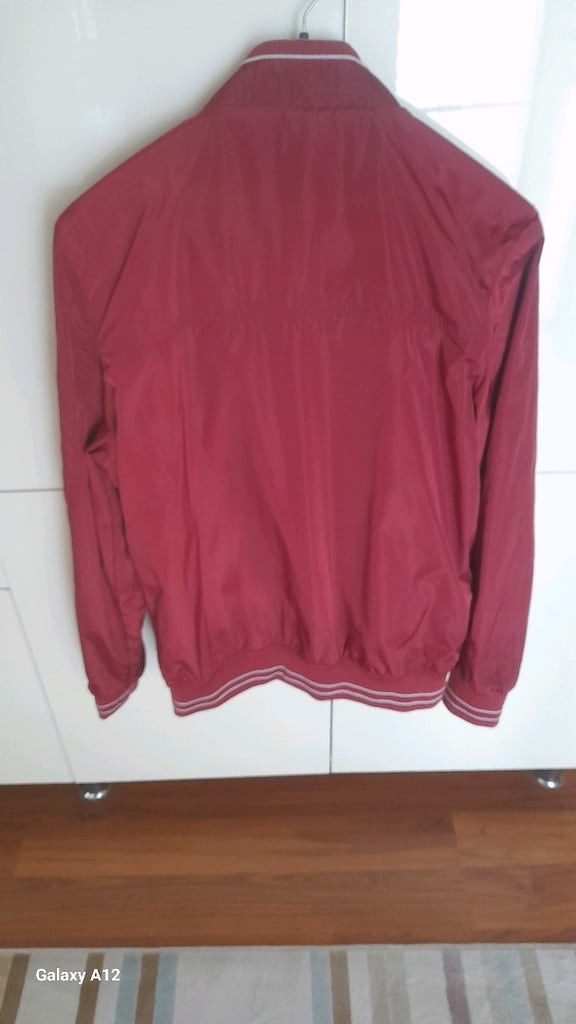 Çift yönlü krem bordo renk mont - 2