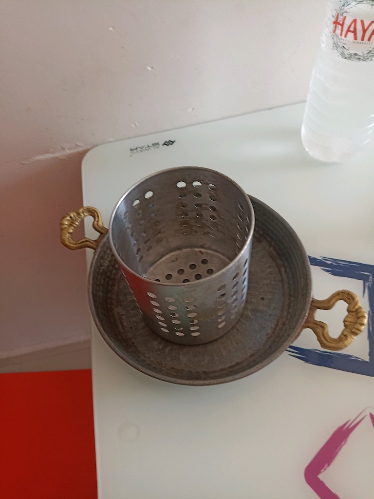 Bakır tava ve kaşıklık - 2