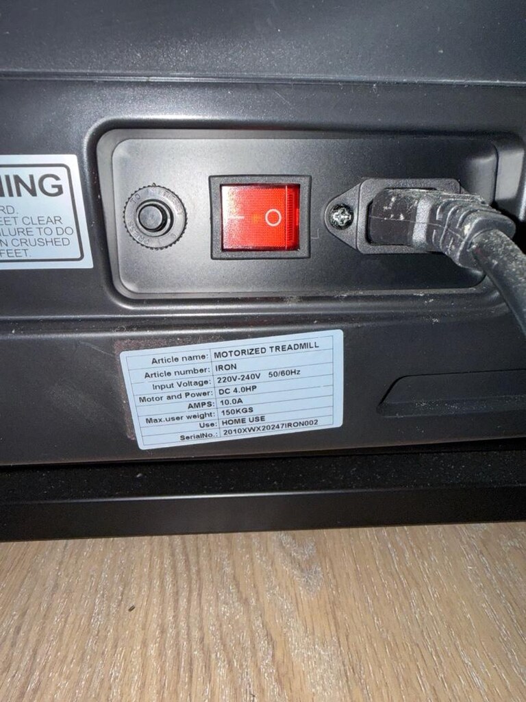 Tunturi Iron Koşu Bandı-4 HP - 7