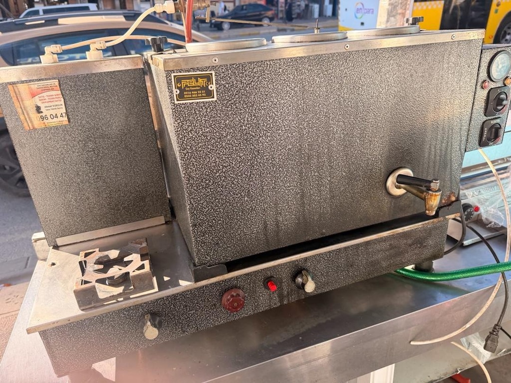 doğalgazlı elektrikli çay kazanı CE belgeli