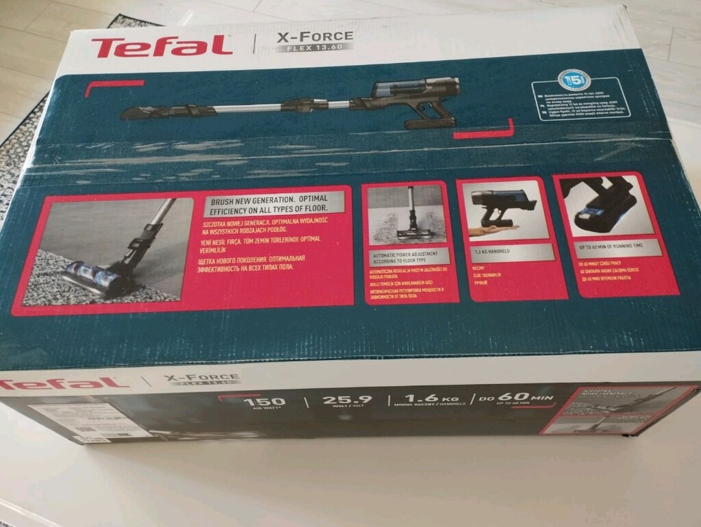 Tefal dikey Şarjlı süpürge Sıfır . garantisi vardır - 8