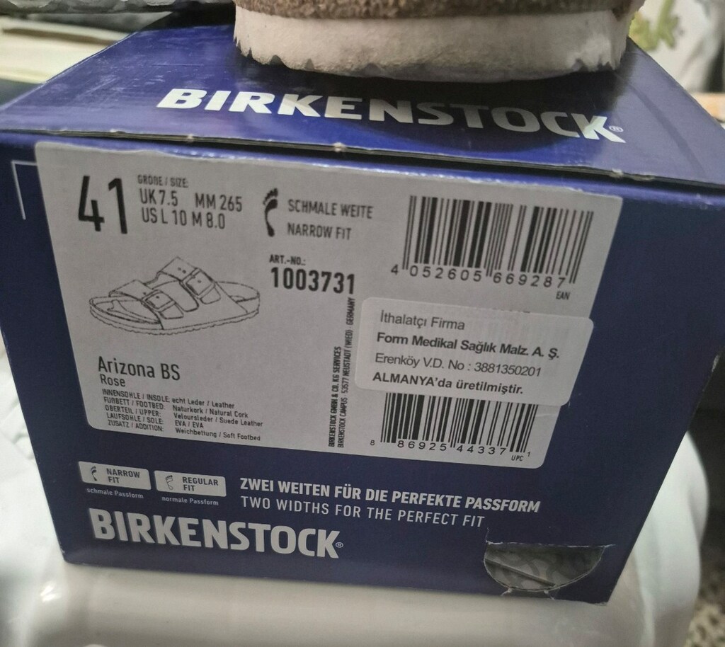 BİRKENSTOCK SOFT TABAN SOFT PEMBE 41 NUMARA TERLİK - 4