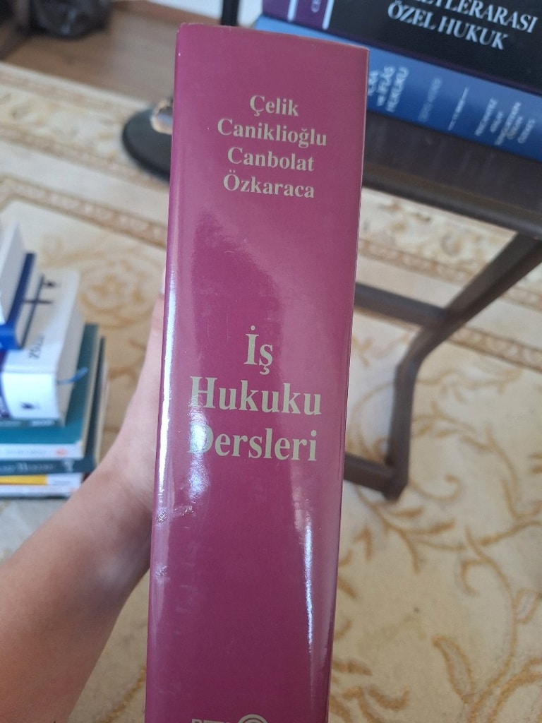 CANİKLİOĞLU CANBOLAT ÖZKARACA İŞ HUKUKU DERSLERİ KİTABI