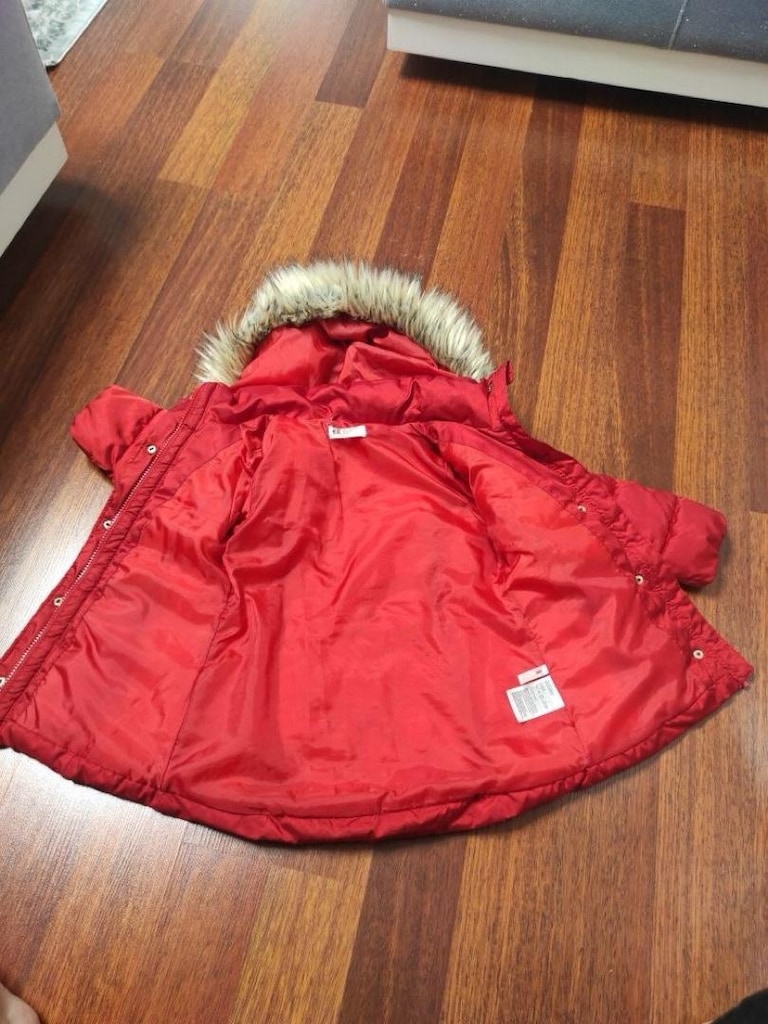 H&M kaban mont kız çocuk 3-4 yaş - 5