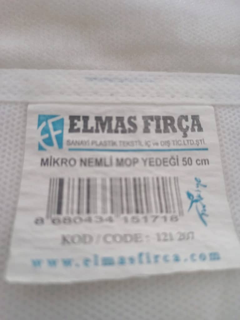SİFİR MİKRO NEMLİ MOP YEDEGİ 50 cm×15 cm - 4