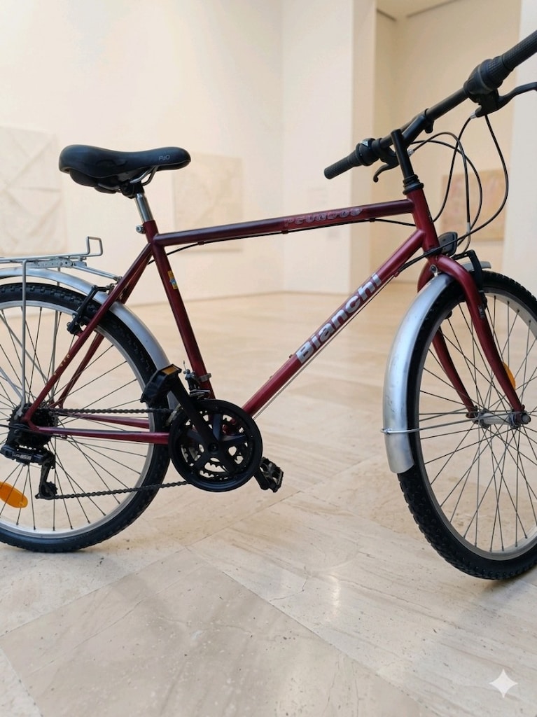 Teker 26. Shimano 18 hız. Temiz ve sorunsuz İtalyan Bianchi. - 5