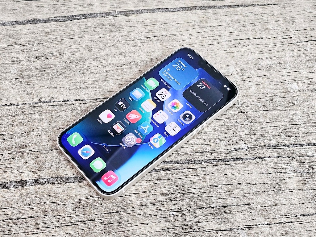 İPHONE 13 - 128 GB 6 AY GARANTİLİ ORJİNAL HATASIZ - 12