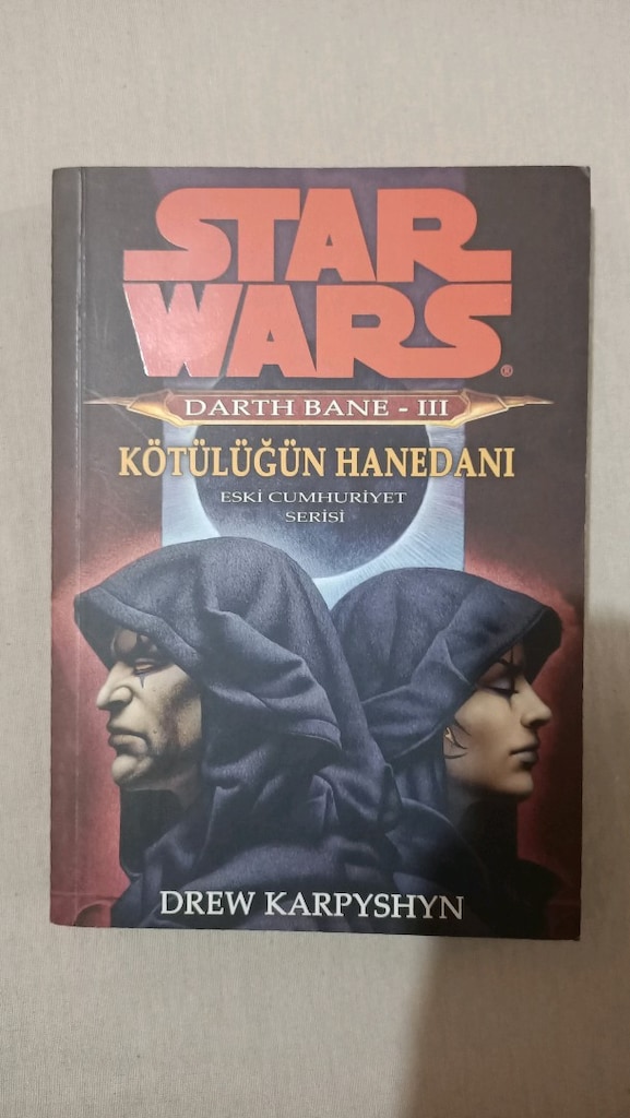 STAR WARS DARTH BANE KİTAP SETİ KOLEKSİYONLUK - 6