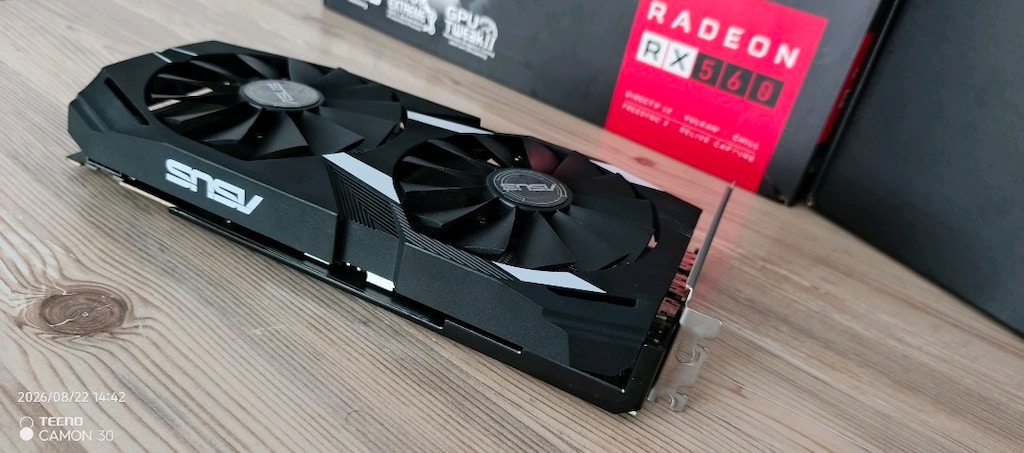 ASUS DUAL RX560 4 GB 128 BİT BİLGİSAYAR EKRAN KARTI (KUTULU ÜRÜN) - 4