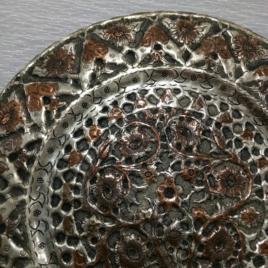 BAKIR EL İŞLEMESİ. DUVAR SÜSÜ. - 2