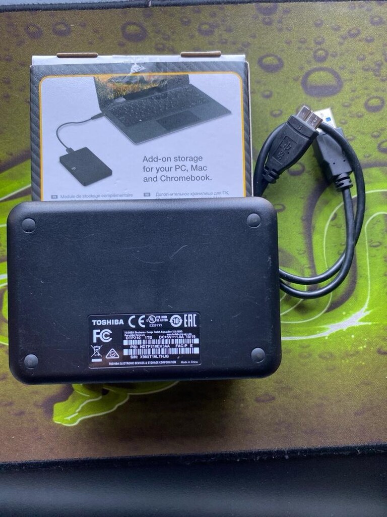 TOSHIBA MQ04UBF100:1000,2 GB DTP210 1TB Portaple Taşınabilir Hdd Disk - 13