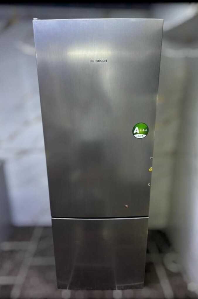 Bosch No Frost 550 Litre Leke Tutmaz İnox Gri - 2