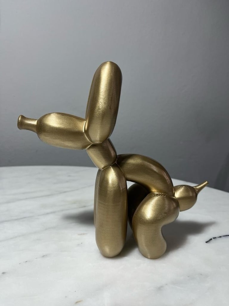 Altın Balloon Dog Biblo - 4