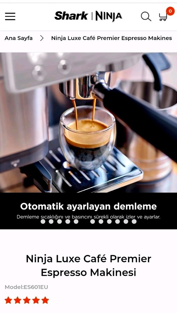 Ninja Luxe Café Essential Espresso Makinesi - 7