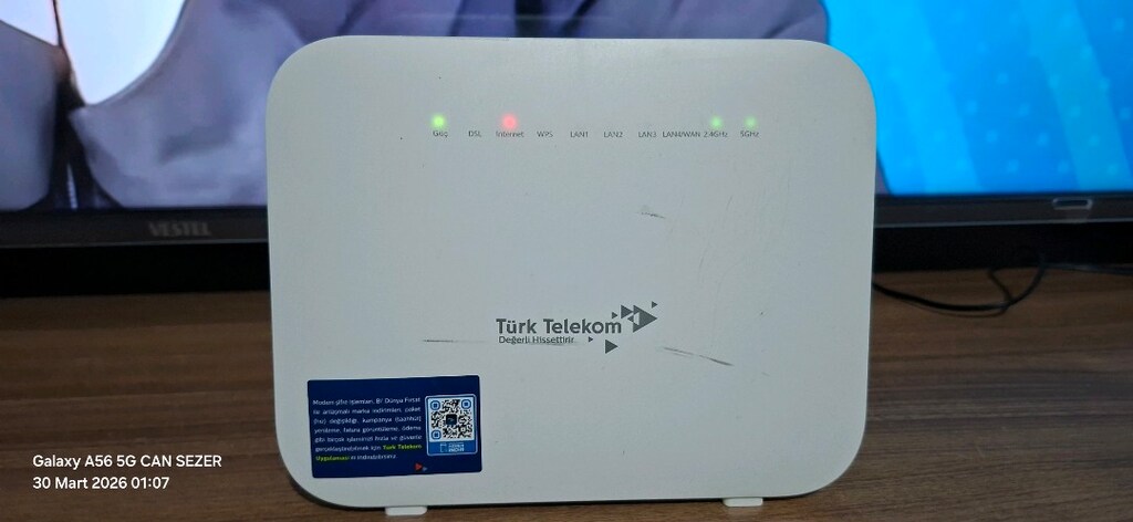 Turktelekom vdsl wifi6 yeni nesil yapay zekalı modem - 2