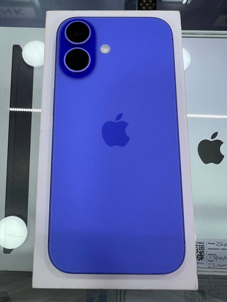 İPhone 16 - 128 GB -Pil %100-30/12/2027 Apple TR Garantili - 2