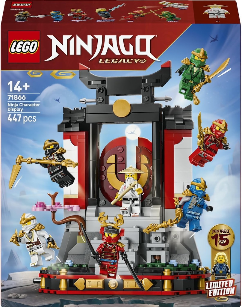 LEGO 71866 NINJAGO Ninja Karakteri Sergileme Modeli 15. Yıl Dönümü - 6