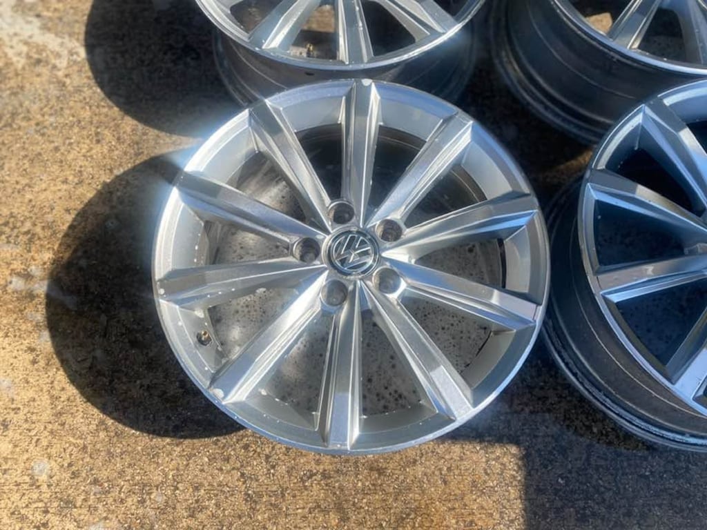17 JANT 5X112 LONDON VW PASSAT B8 ORJİNAL JETTA GOLF TAKIM - 3