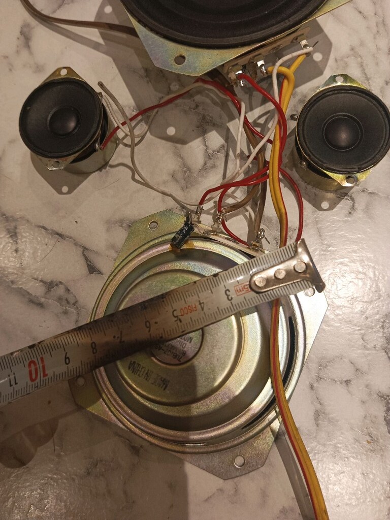 Projelik 8 Ohm 15W Motorjoy Hoparlör Seti (4 Parça) - 5