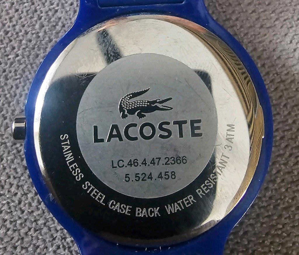 Lacoste Kol Saati–Mavi/Pembe Kordonlu - 2
