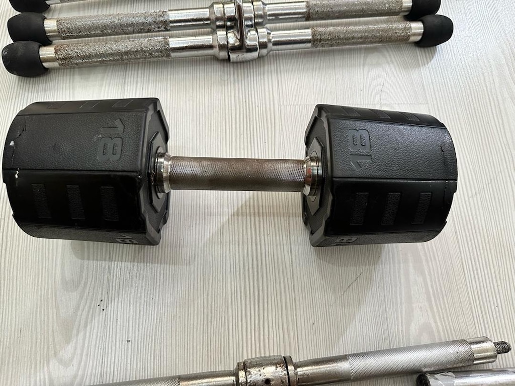 18 kg Profesyonel Dambıl - 3