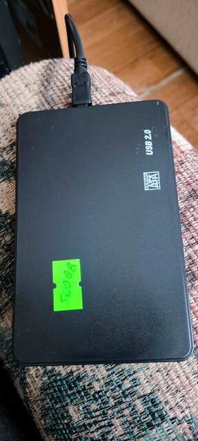 500 GB hard disk