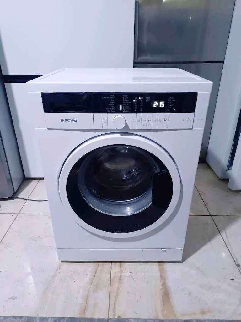 6.000 TL Etkin Arçelik 7 Kg piyano serisi A+++ enerji 1000 devir çamaş - 9