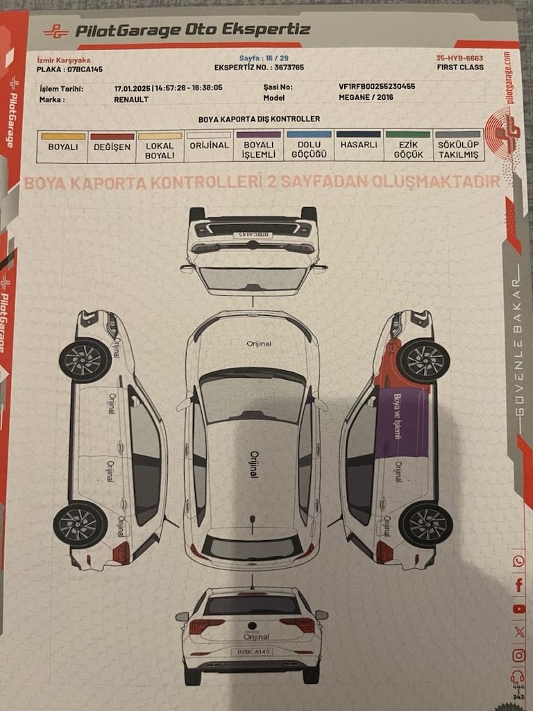 Memurdan Fransız Üretim Otomatik Megane Hb 1.5 dCi 110 Beygir - 10