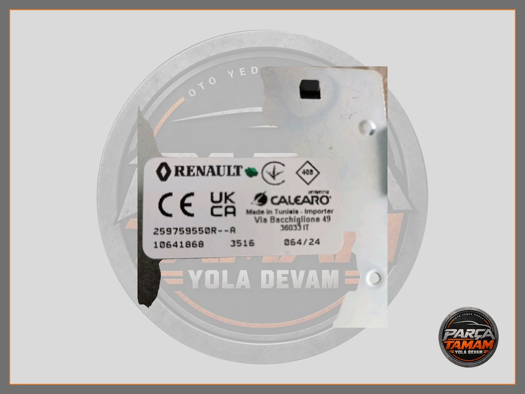 RENAULT MEGANE 4 CAPTUR 2 ANTEN MEGANE 4 CAPTUR 2 KOLEOS 2 259759550R - 3