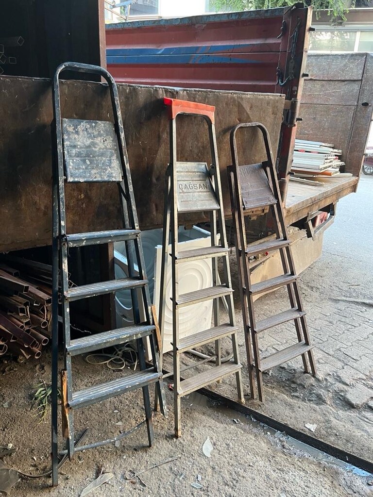4 basamaklı demir merdiven - 3