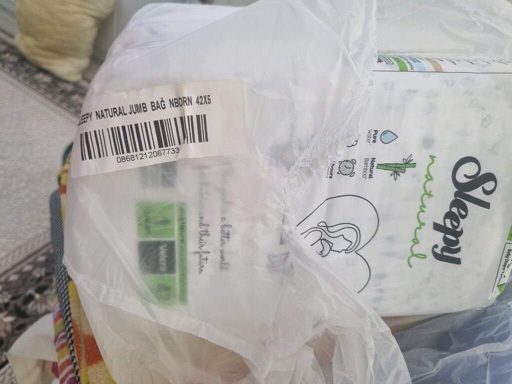 Sleepy Natural 1 Numara Bebek Bezi 126 adet - 4