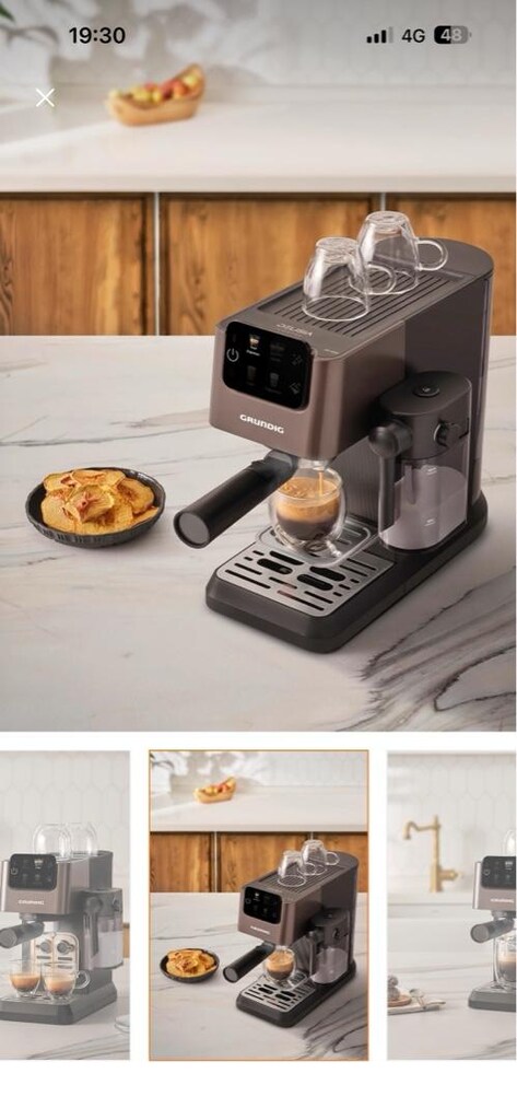 grundig espresso latte cappuccino makinesi - 2