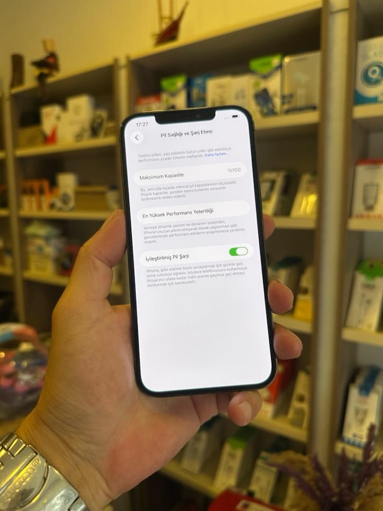 12 pro max 256 Gb temiz işlemsiz tr chz hatasız - 5