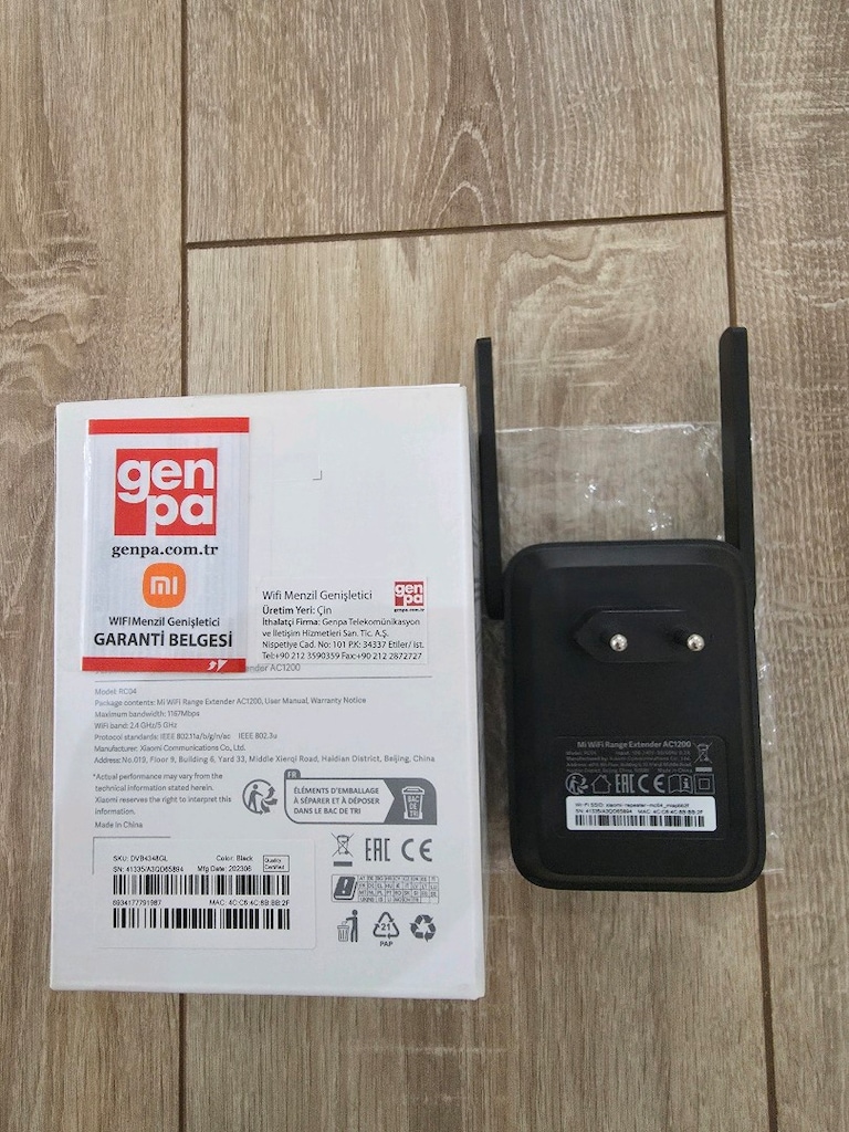 Mercusys Halo S12 ve Xiaomi RC04 AC1200 WİFİ Sistemleri - 11