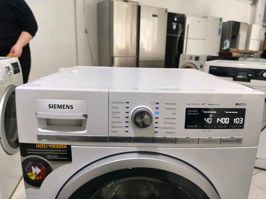 Siemens İQ700 home professional serisi 9 kg çok temiz çamaşır makinesi - 8