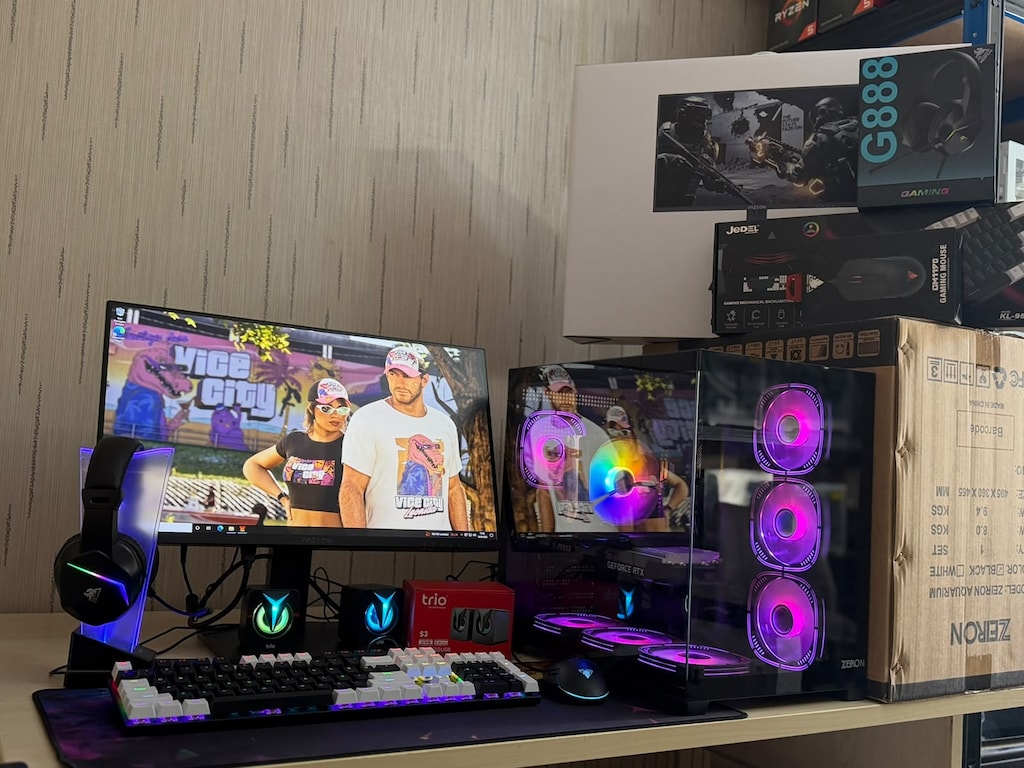 RTX-RYZEN-240HZ KASA FİYATINA FULL SET MASAÜSTÜ OYUN BİLGİSAYARI - 2