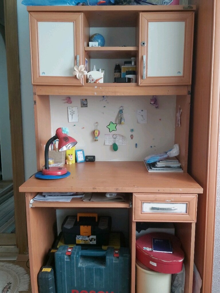 çalışma masası ve elbise dolabı - 7