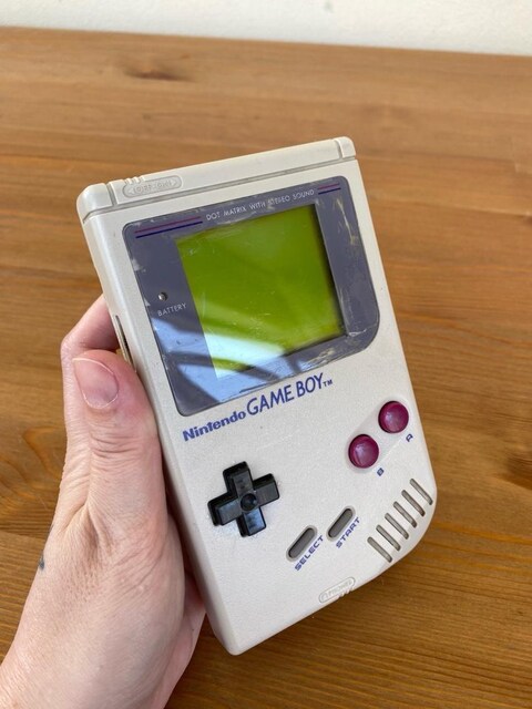 Nintendo Game Boy Classic DMG-01 Çalışıyor + 64 Oyunlu Kartuş