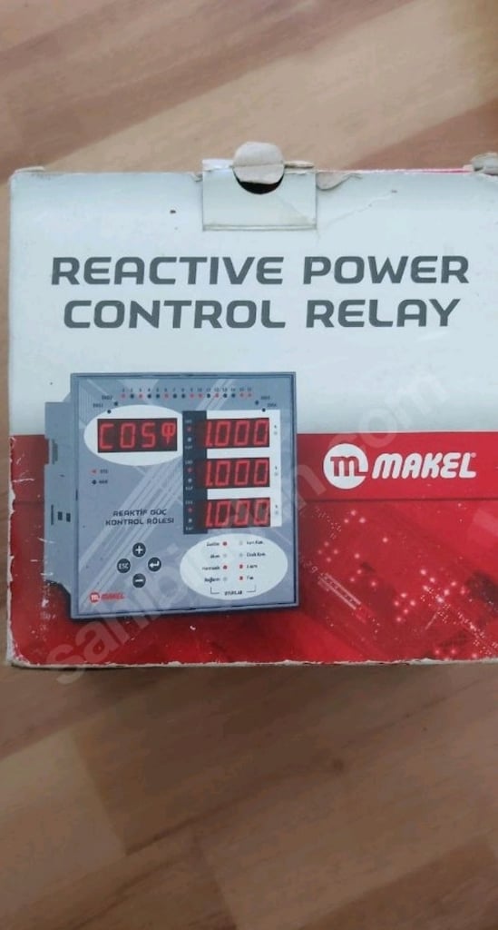 Reaktif Güç Makel RG518-c Reaktif Güç Kontrol Rölesi sıfır kullanılmad - 2