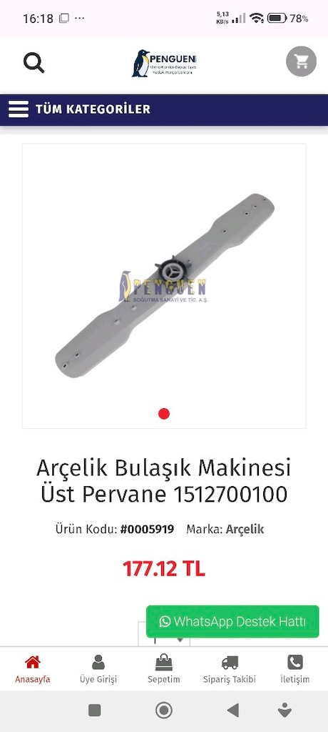 Arçelik bulaşık makinesi - 6