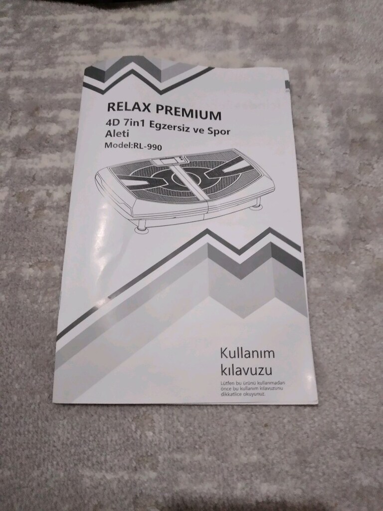 relax fit premium 4d 7 kombinasyonlu titreşimli spor egzersiz cihazı - 5