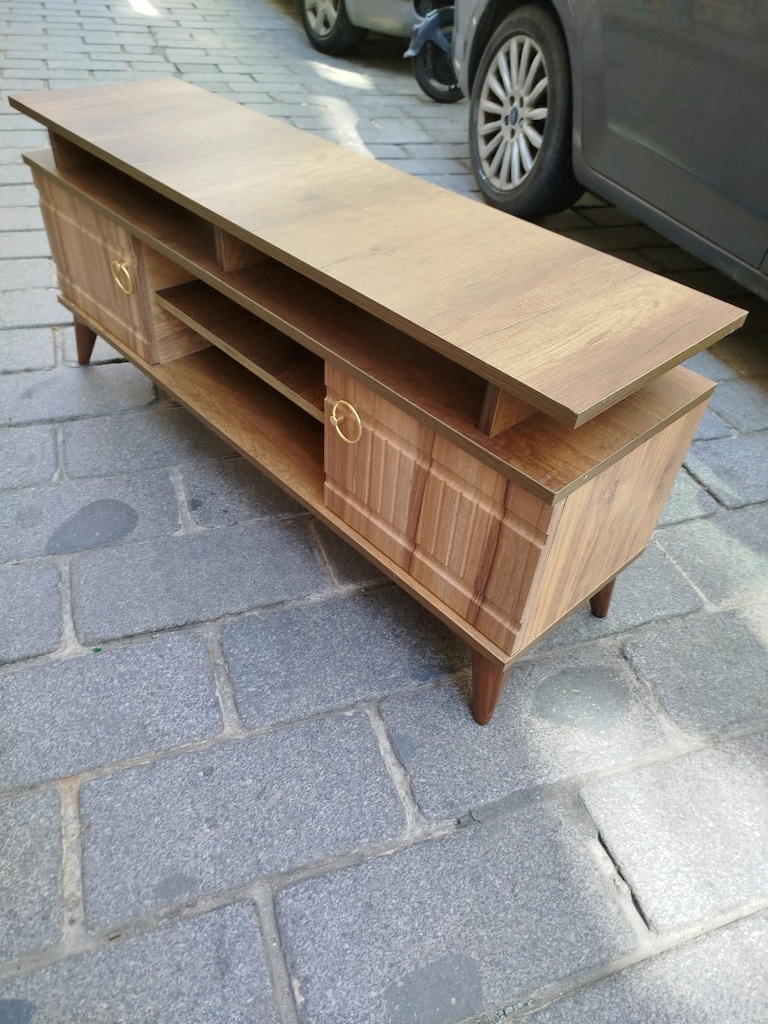 ahşap model tv ünitesi - 6