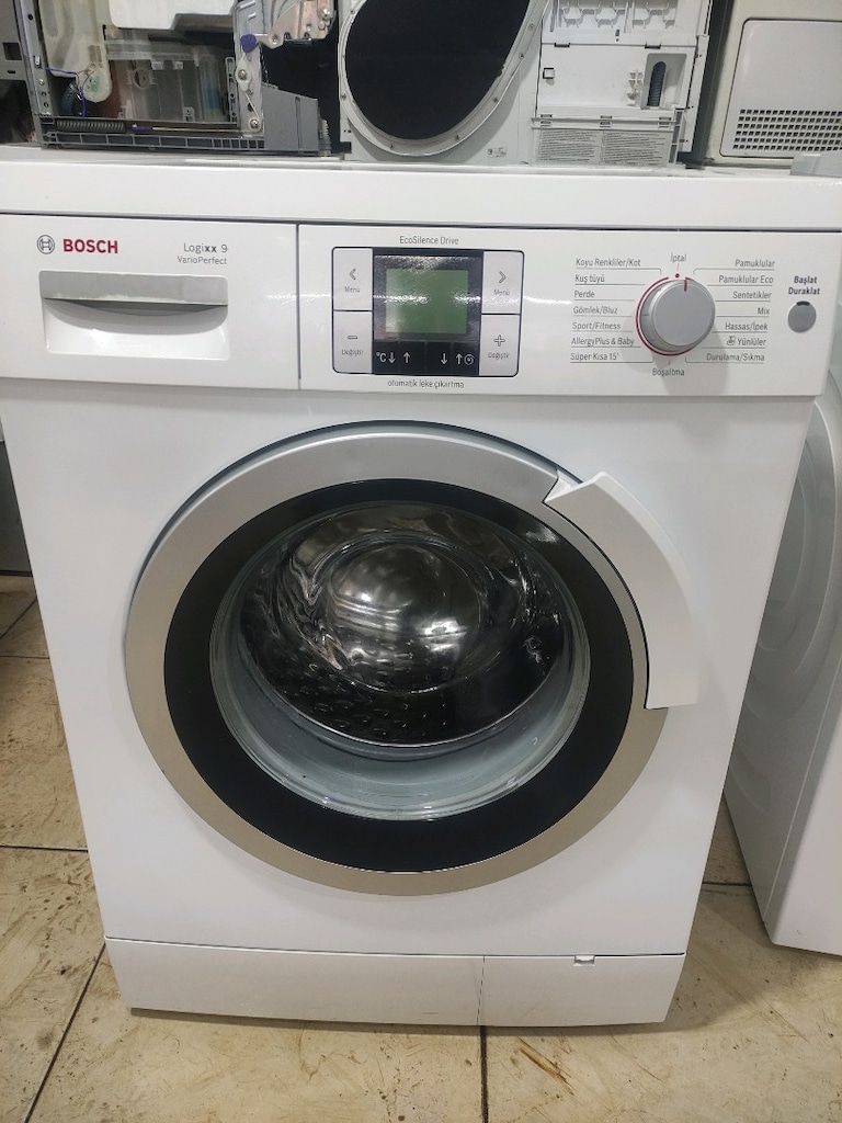 BOSCH 9 KİLO LEKE ÇIKARMA ÖZELLİĞİ ÇAMAŞIR SORUNSUZ ÇALIŞIR DURUMDA TE - 4