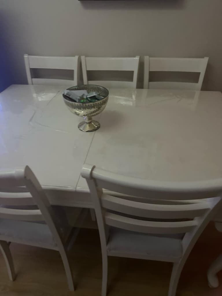 yemek masası açılır 6 sandalye - 3