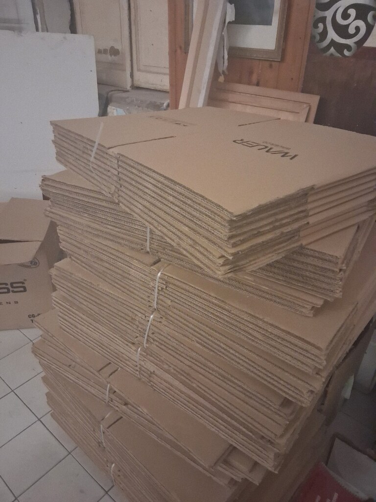 20x35x40cm ebatlarında 90adet sıfır koli. - 3
